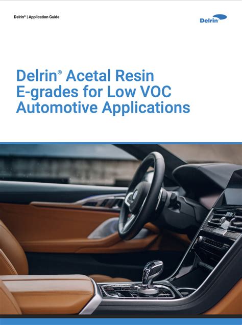  Delrin: Unveiling the Mysteries of This Acetal Resin Powerhouse in Automotive Applications!